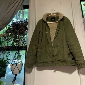 Vans men’s fleece lined winter jacket. Cozy, minimal wear.